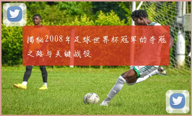揭秘2008年足球世界杯冠军的夺冠之路与关键战役