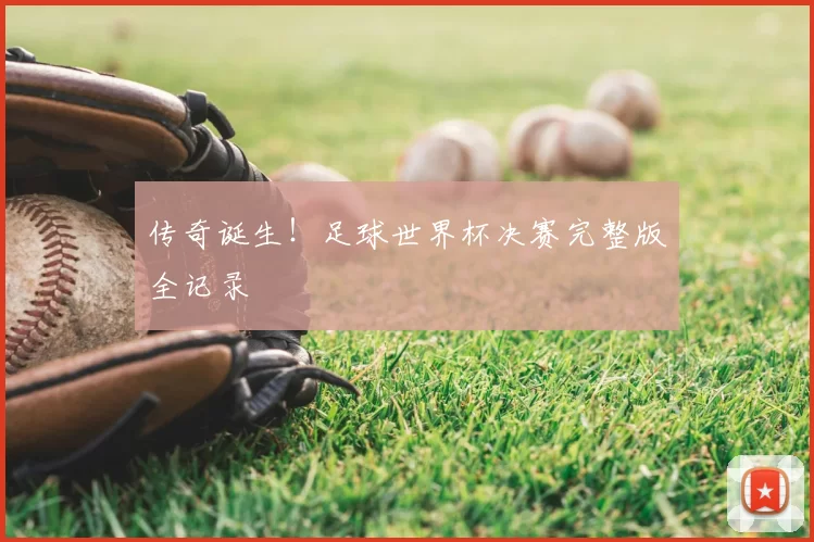 传奇诞生!足球世界杯决赛完整版全记录