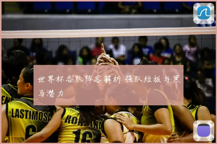 世界杯各队阵容解析 强队短板与黑马潜力